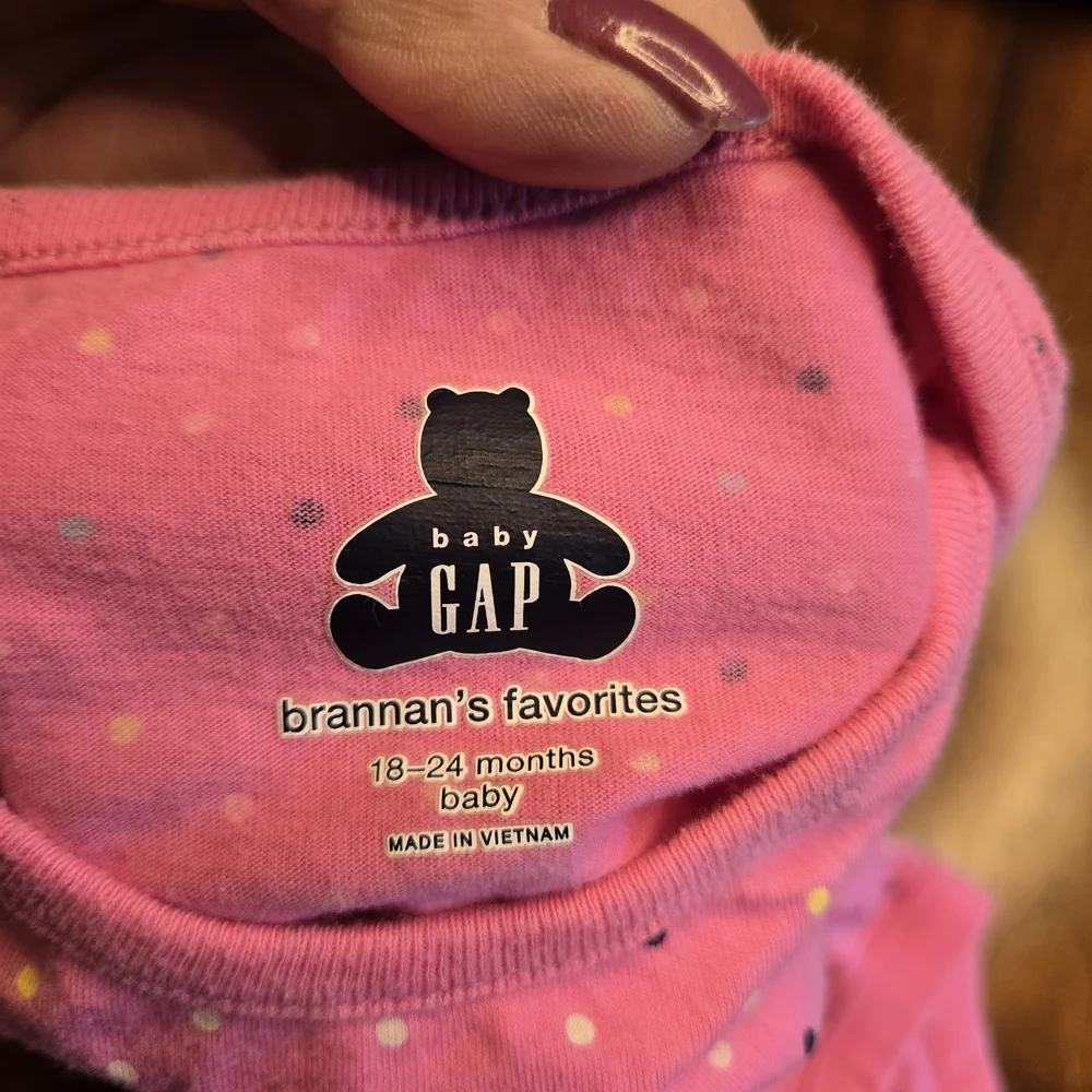 Carters and gap baby girls